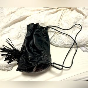 Zara genuine leather bag